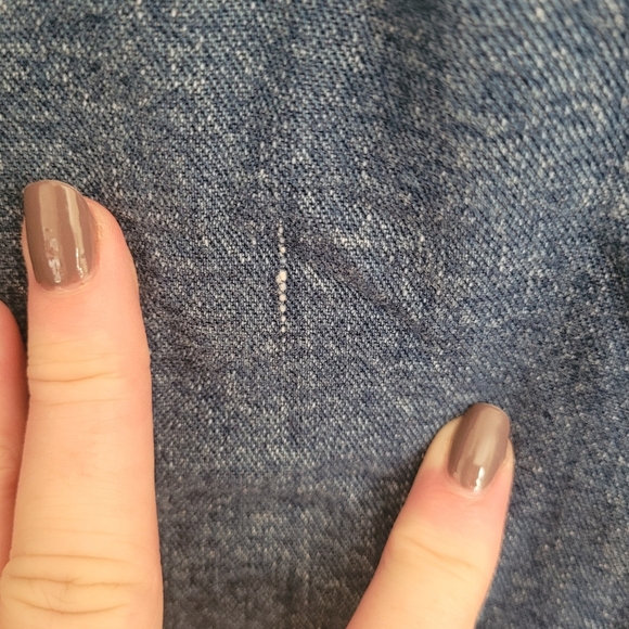 Vintage Crossroads 100% Cotton Long Sleeve Denim Jean Jacket Size Small - Picture 9 of 12